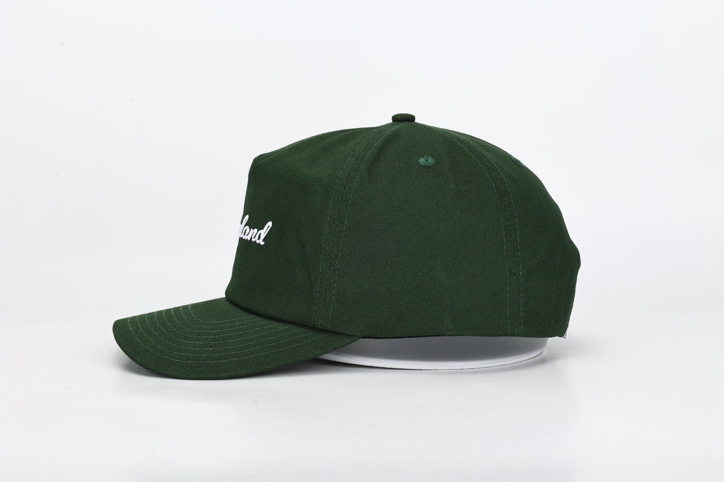 Embroidered Forest Green SnapBack