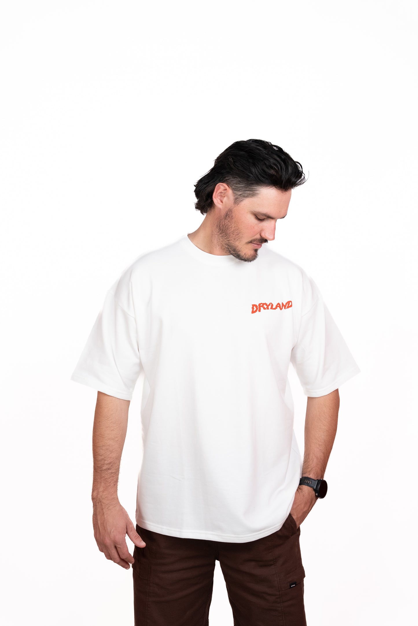 Lost Cowboy O/S Tee White