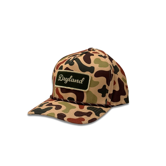 Duck Camo Patch Baseball Cap
