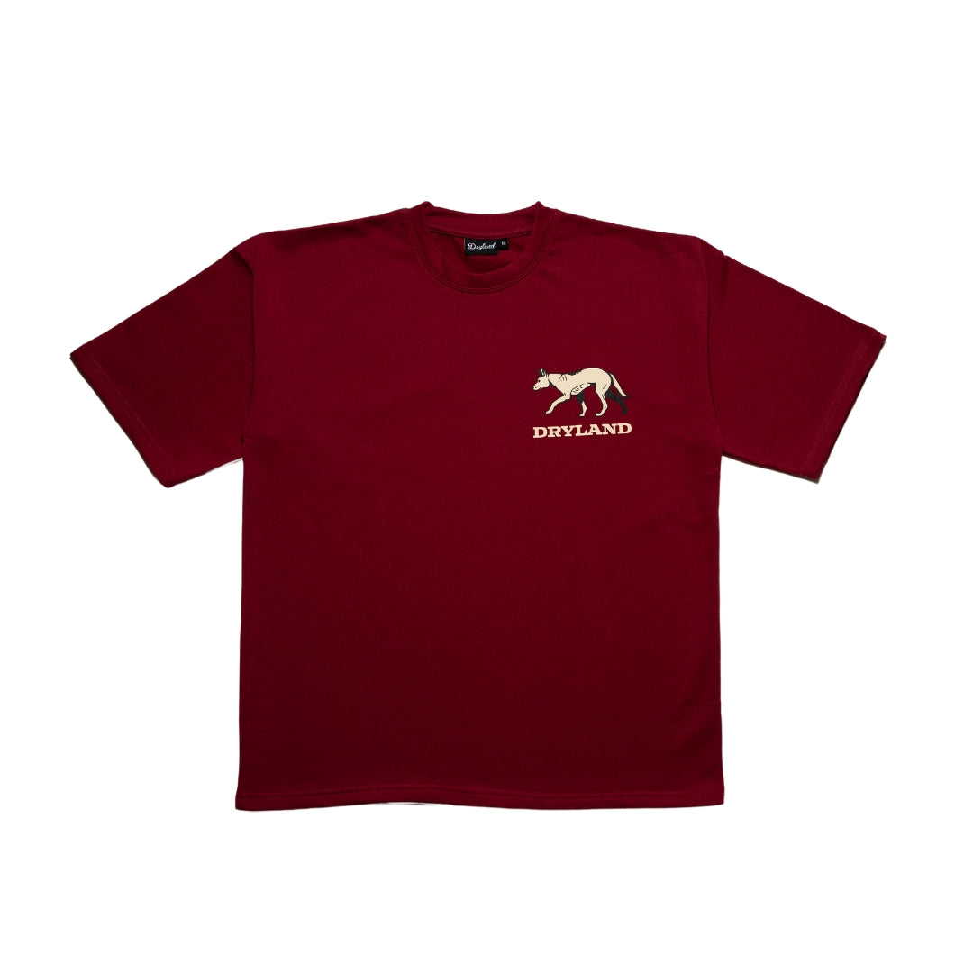 DINGO DEN O/S Tee Maroon