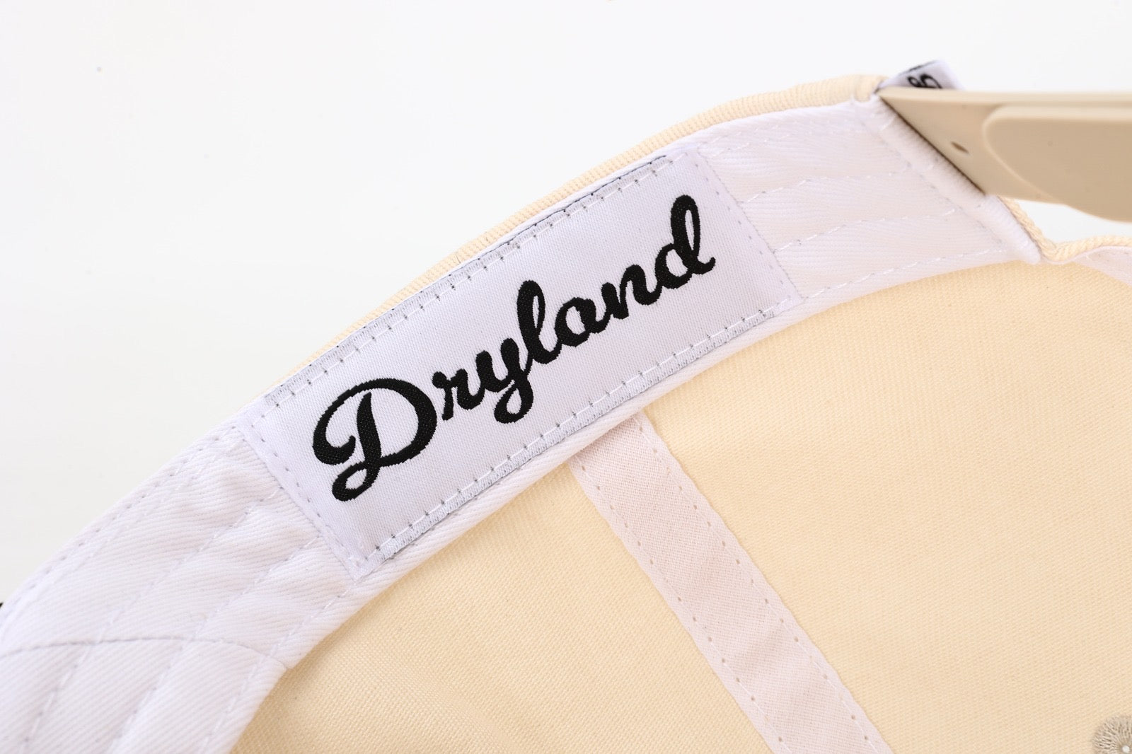 Embroidered Black/ White Snapback