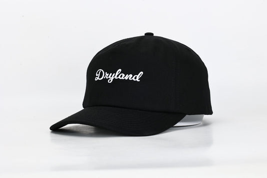 Embroidered Black Snapback