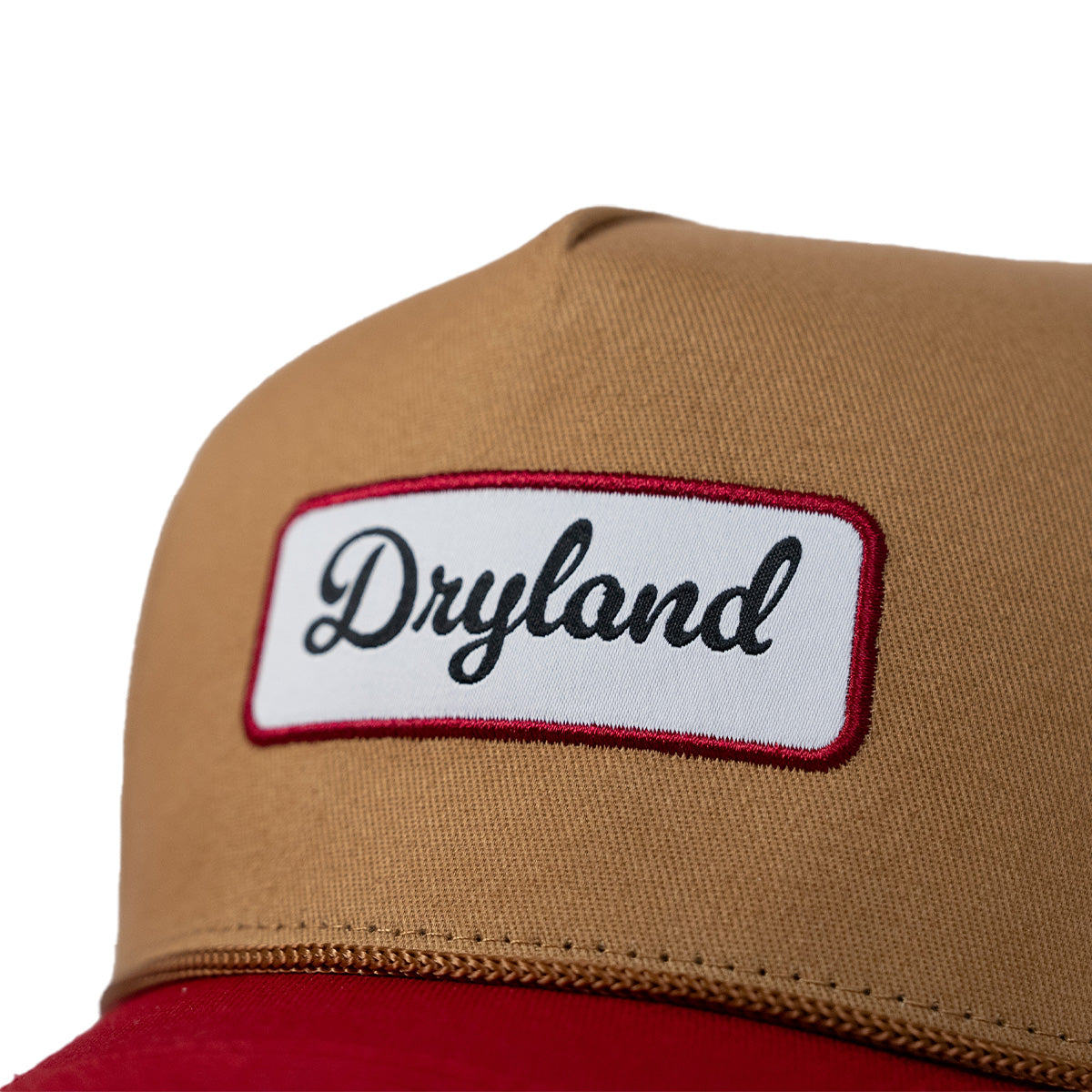 Dryland Snapback Red/Tan