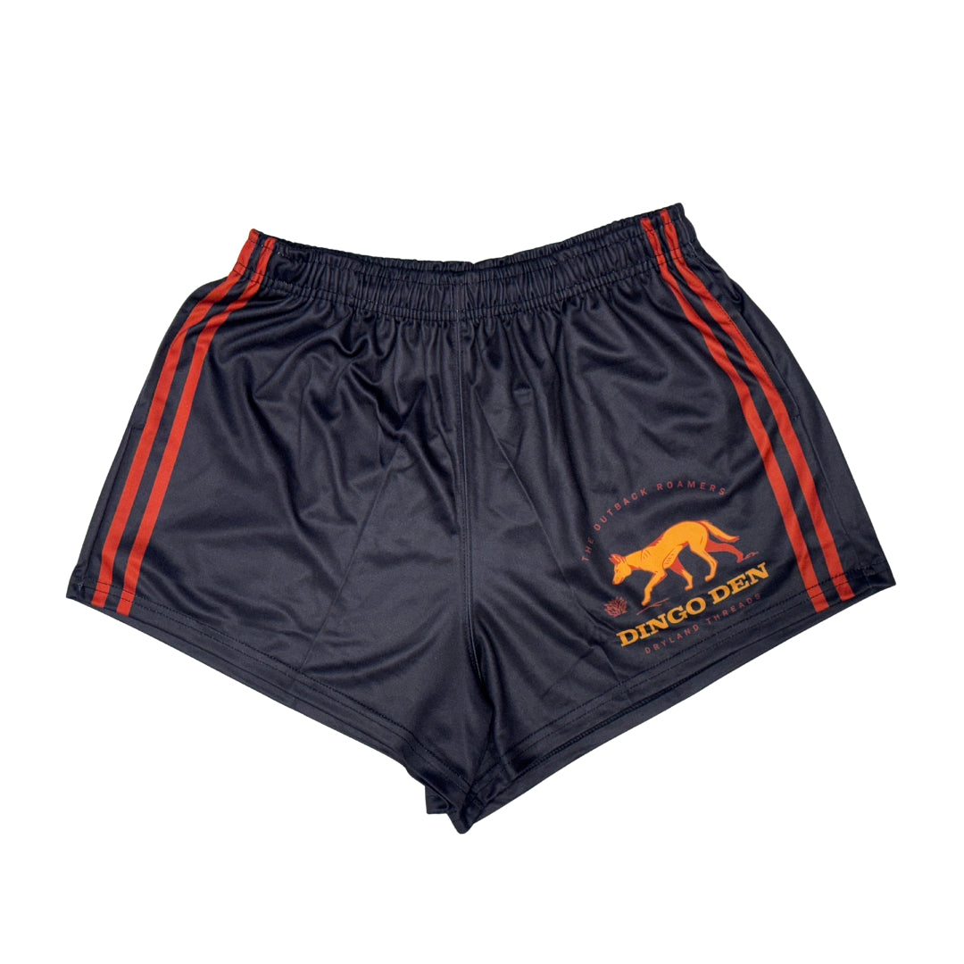 DINGO DEN FOOTY SHORTS 🐕