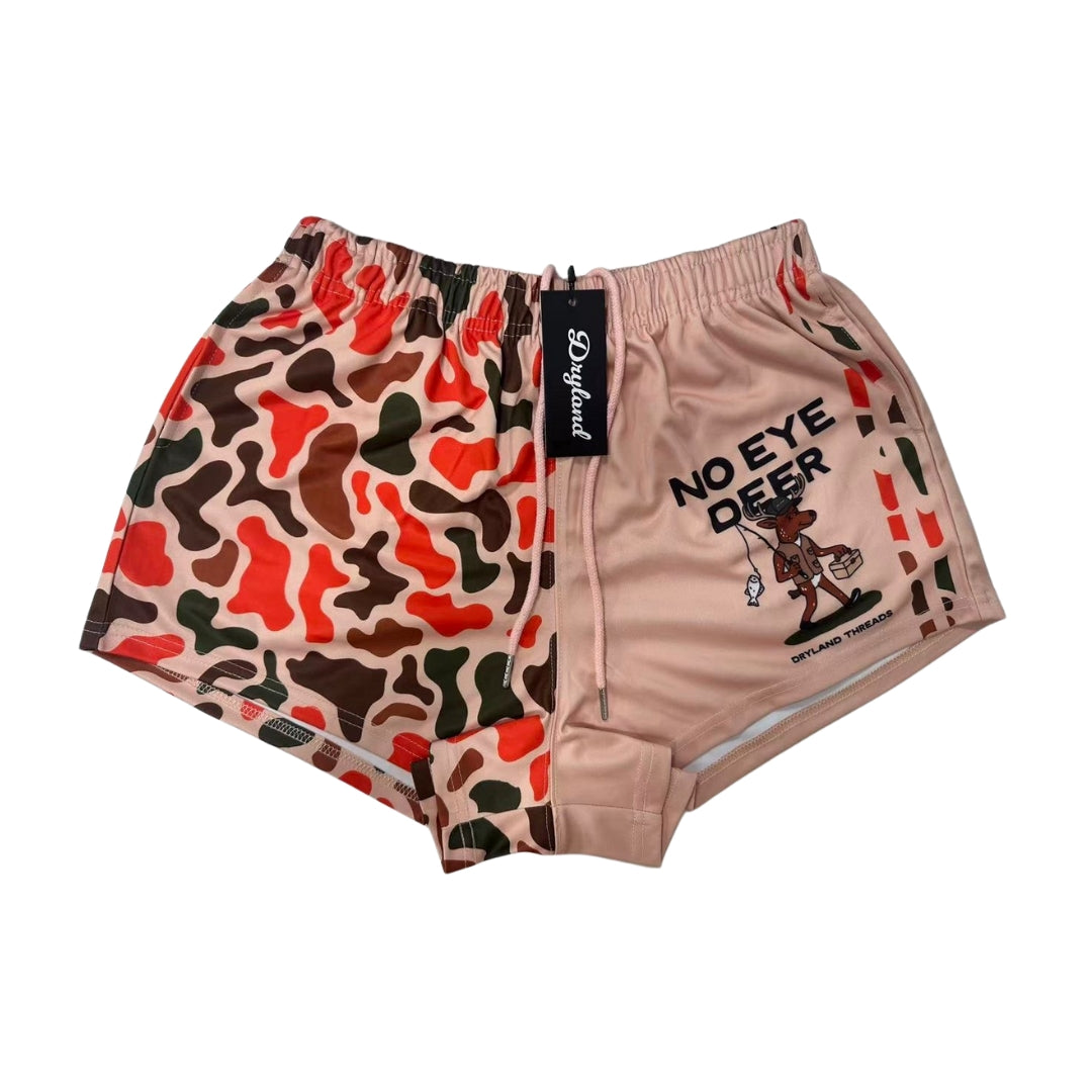 No Eye Deer FOOTY SHORTS