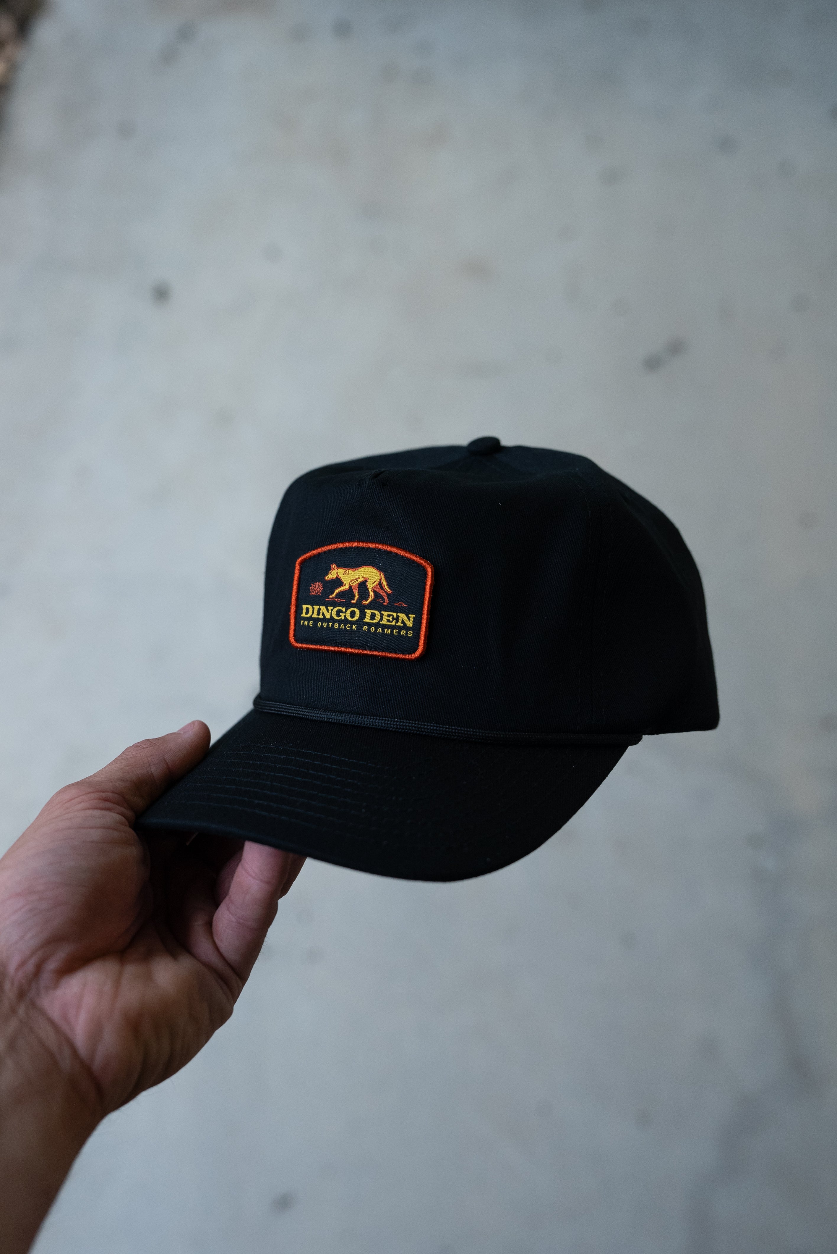 Dingo Den Snapback Black