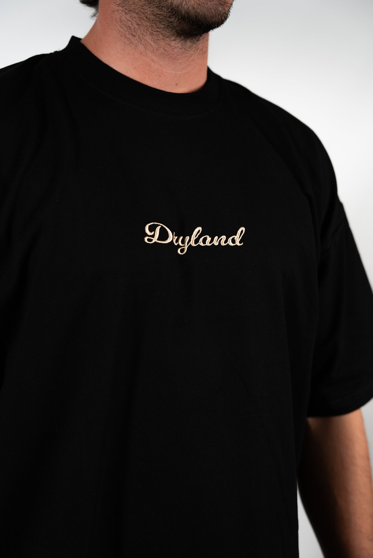 Dryland O/S Tee Black