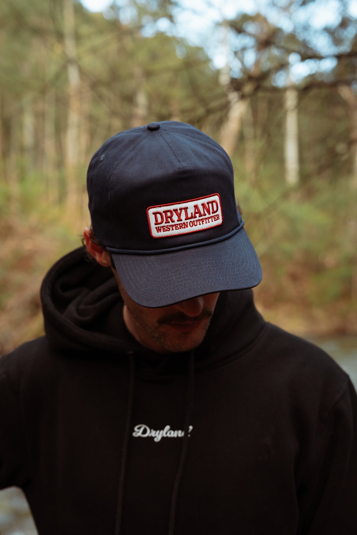 Western Outfitter Staple Snapback Navy