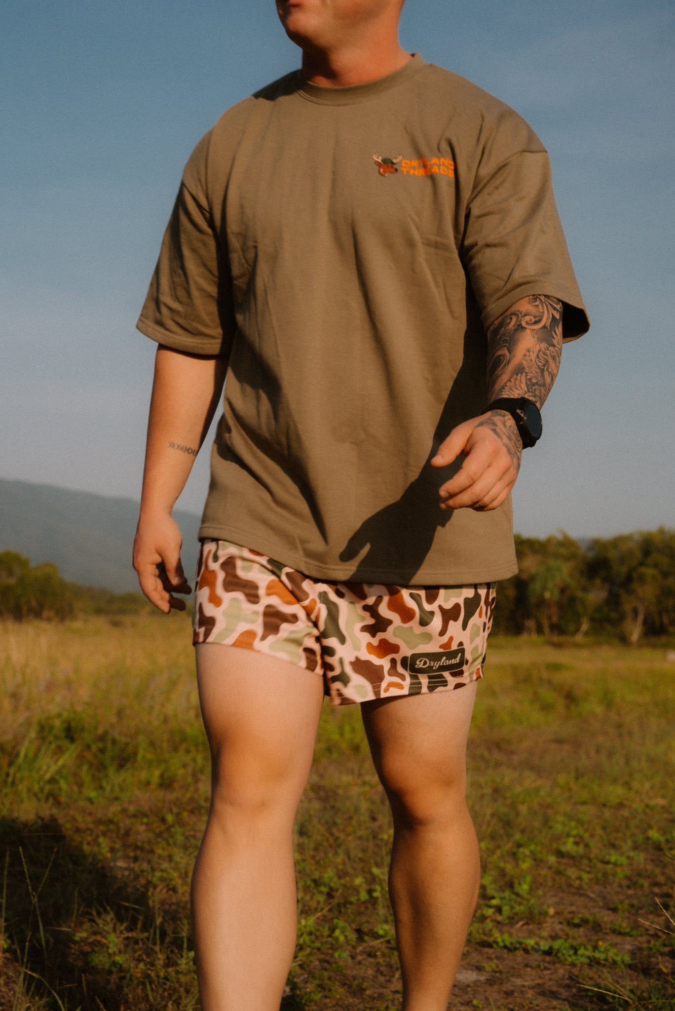 Duck Camo Footy Shorts