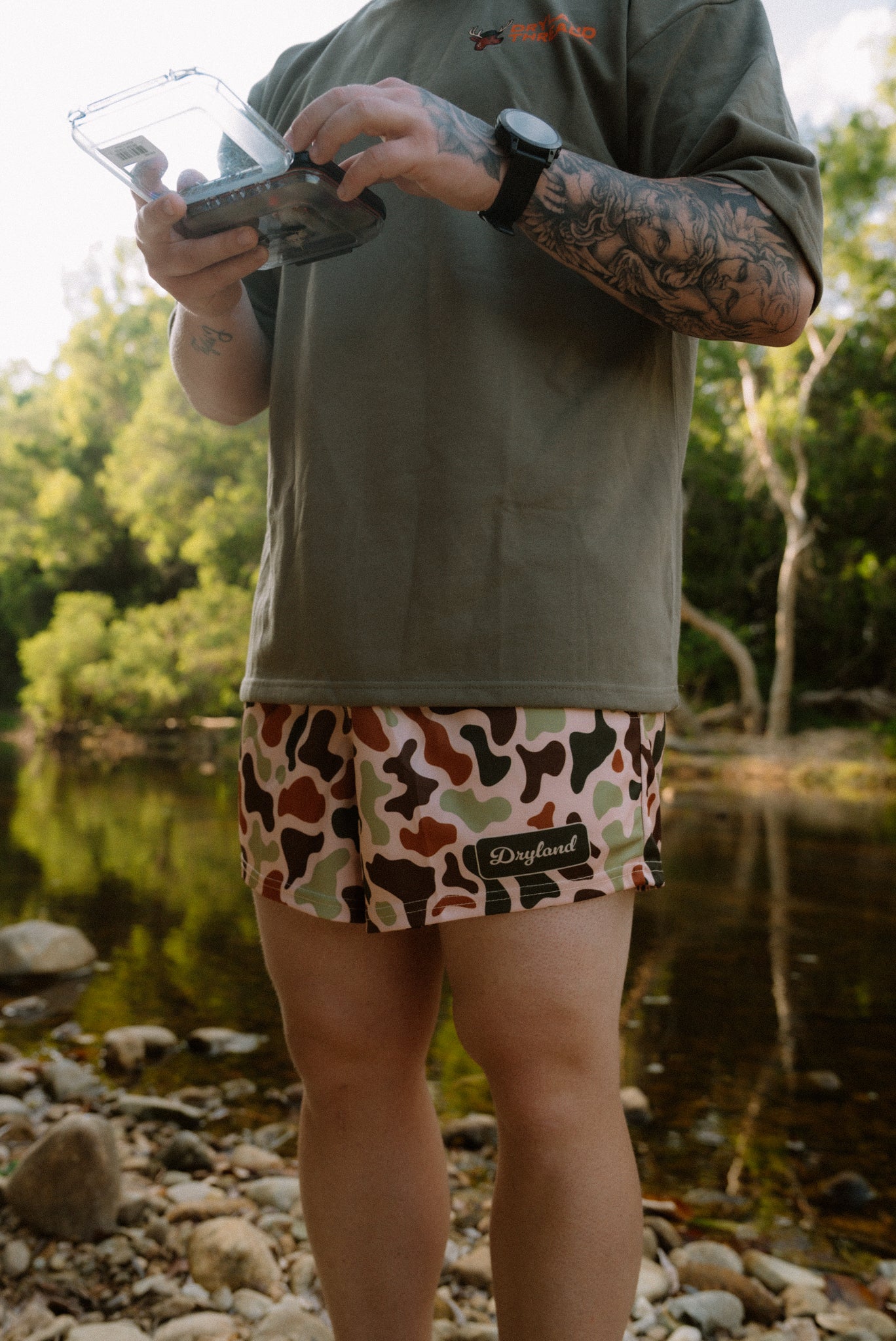 Duck Camo Footy Shorts