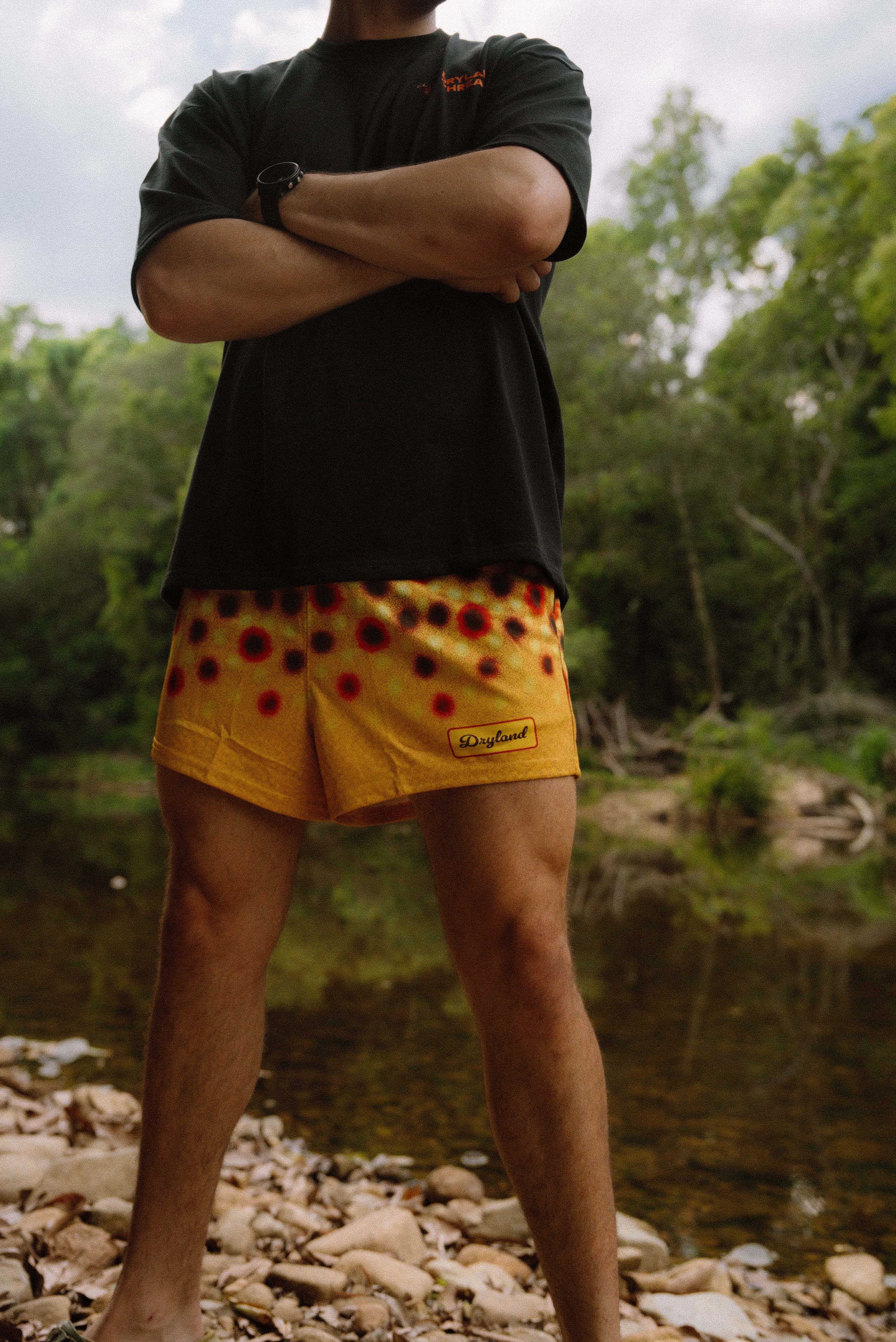 Brown Trout Footy Shorts