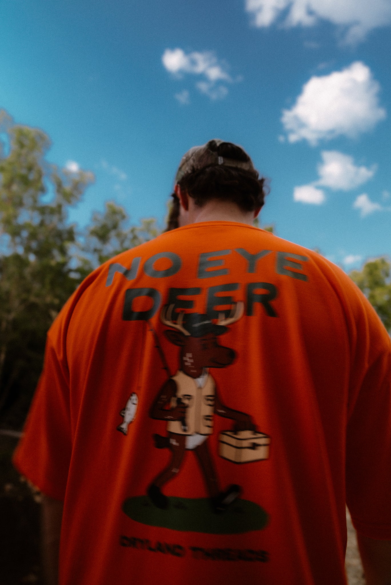 No Eye Deer Orange