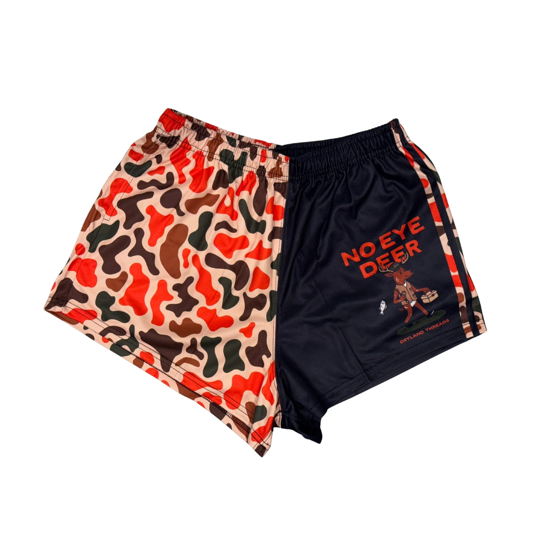No Eye Deer FOOTY SHORTS BLK 🦌