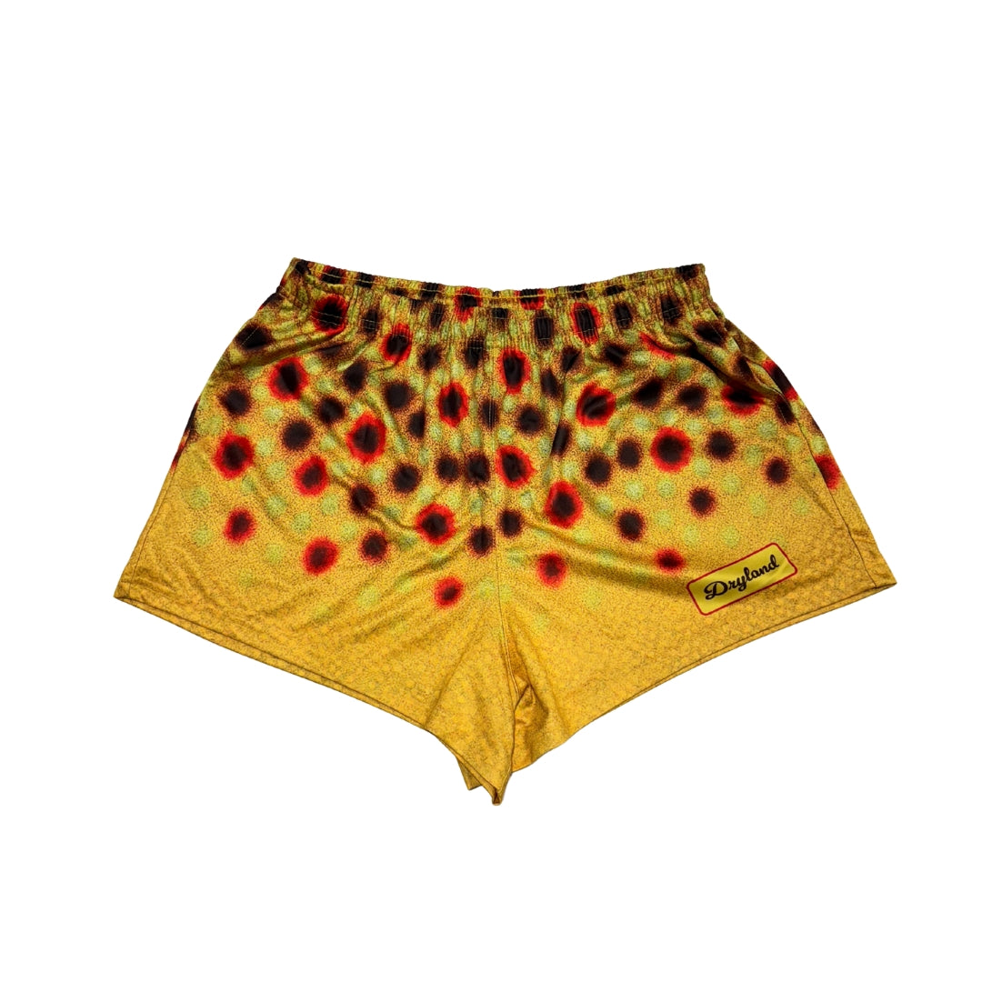 Brown Trout Footy Shorts