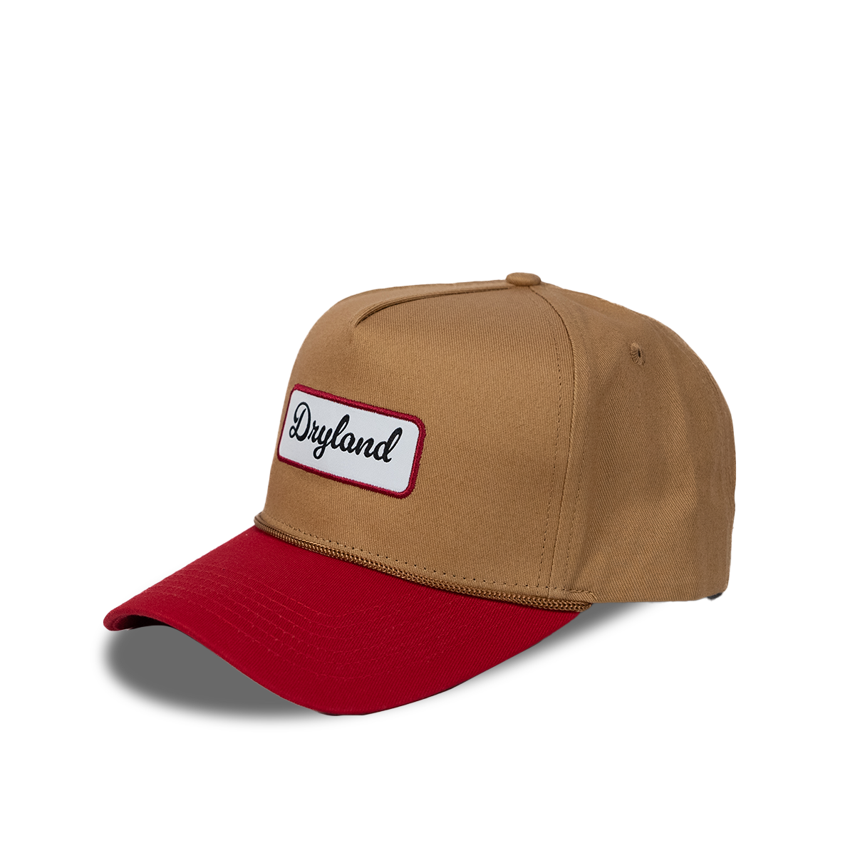 Dryland Snapback Red/Tan