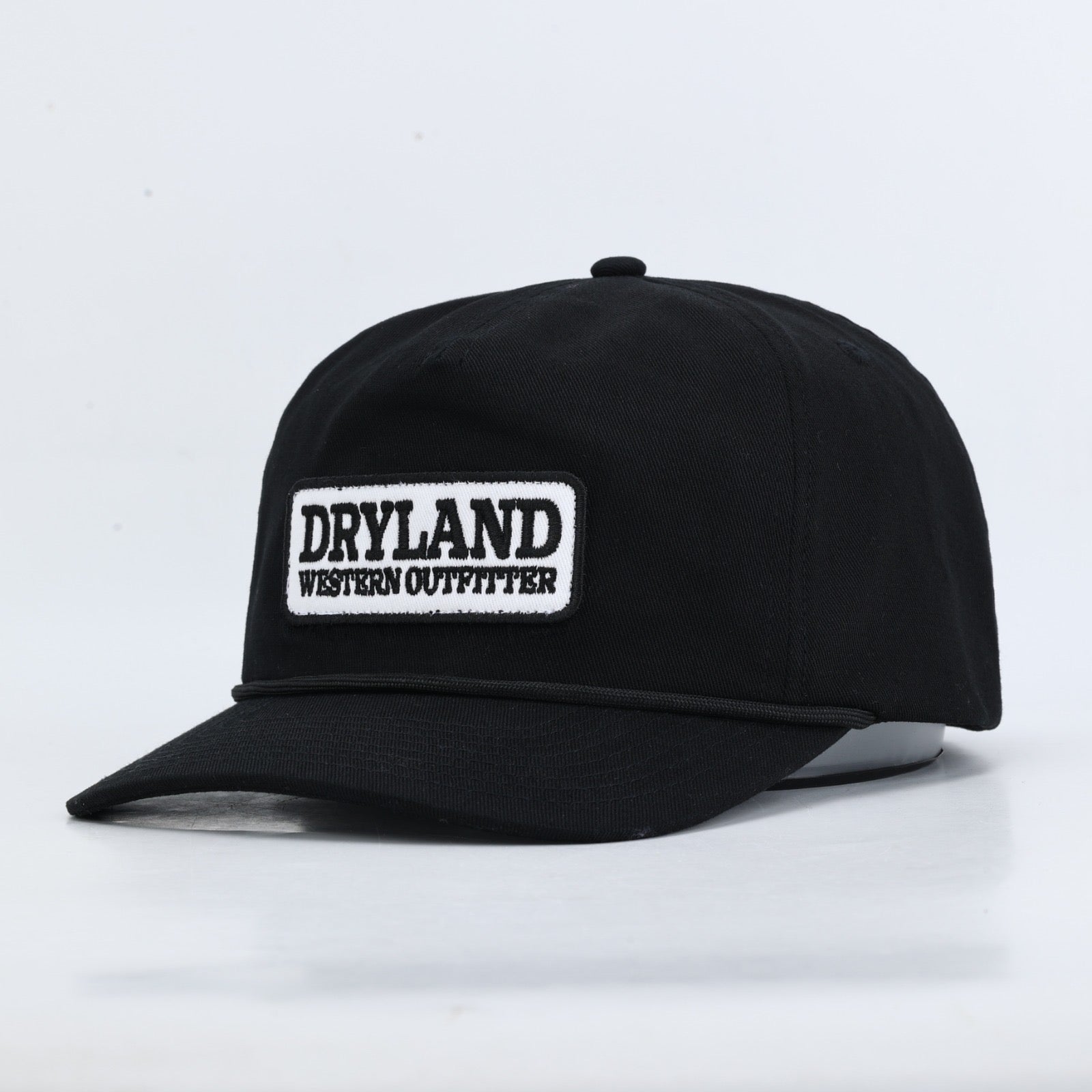 Western Outfitter Staple Snapback Black